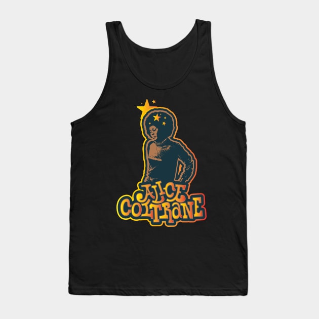 Alice Coltrane: Jazz Icon Inspired Design Tank Top by Boogosh